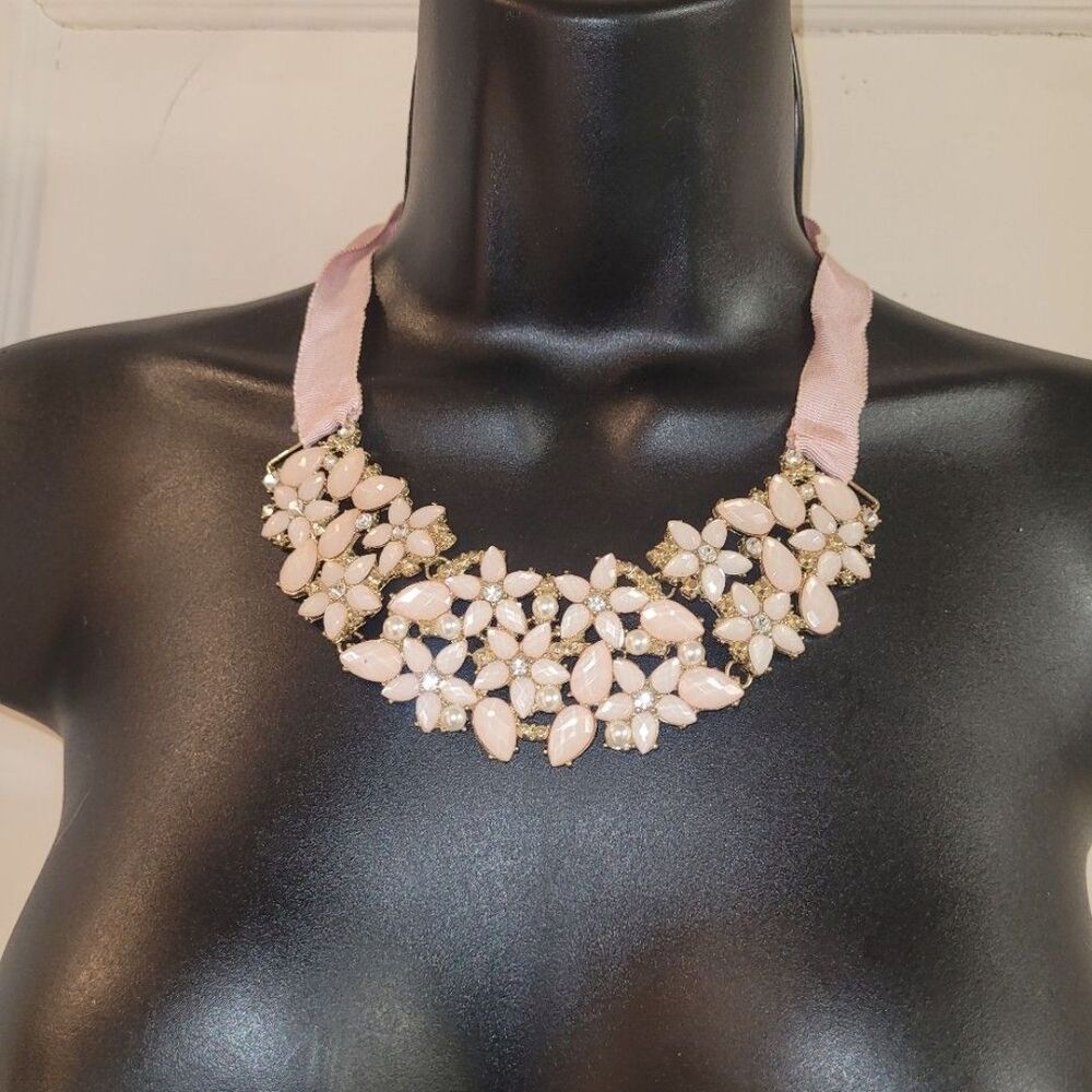 Elegant Pink Gemstone Necklace